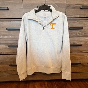 Zoodzatz Gray University of Tennessee Quarter-Zip Sweatshirt